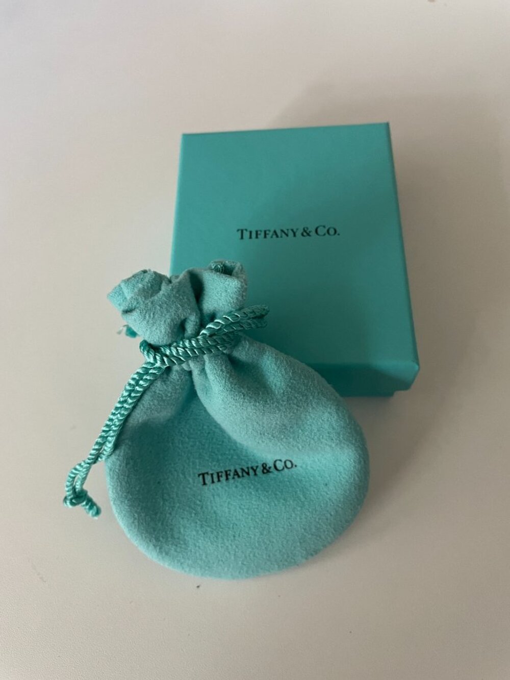 Tiffany & Co Chain in 925 Sterling Silver- Authentic! Box and Pouch Included!